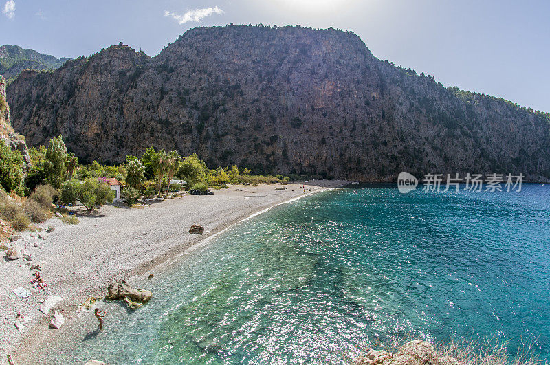 蝴蝶谷，来自Oludeniz, Fethiye /土耳其。